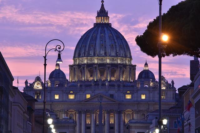 Veselá atmosféra ve Vatikánu a bazilice sv. Petra